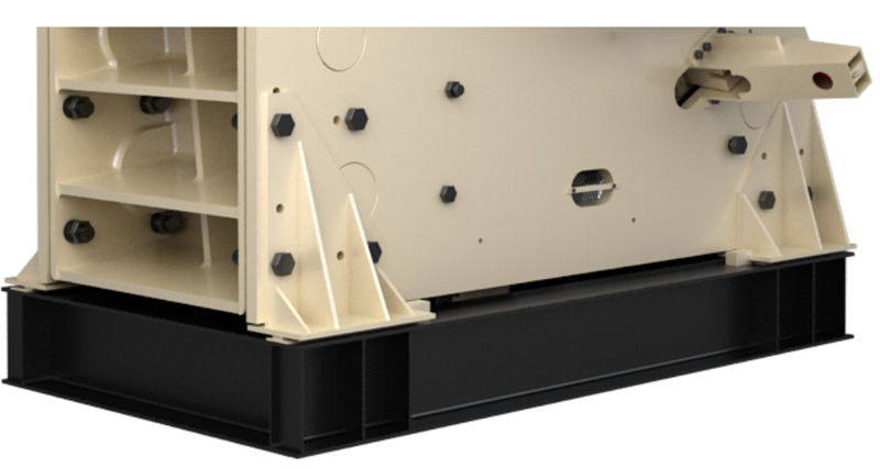  Integrated steel base